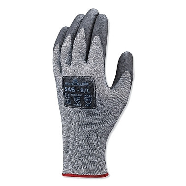 SHOWA Nitrile, Cut Resistant Gloves, Size M, A3 ANSI/ISEA Cut Level, Gray (12 PR / DZ)