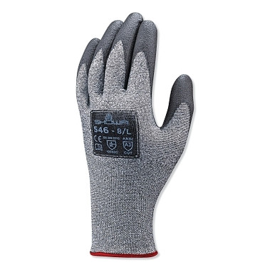 SHOWA Nitrile, Cut Resistant Gloves, Size XL, A3 ANSI/ISEA Cut Level, Gray (12 PR / DZ)
