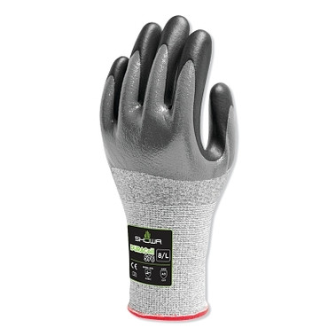 SHOWA Nitrile, Cut Resistant Gloves, Size 2-XL, A3 ANSI/ISEA Cut Level, Black (72 PR / CA)