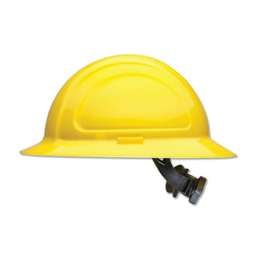 Honeywell North North Zone N20 Full Brim Hard Hat, Ratchet, Yellow (12 EA / CA)