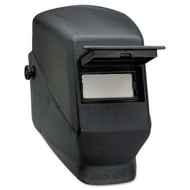 Jackson Safety WH10 HSL 2 Passive Welding Helmet, SH10, Black, Fixed Front, 2 in x 4-1/4 in, 360 Cap Adapter (1 EA / EA)