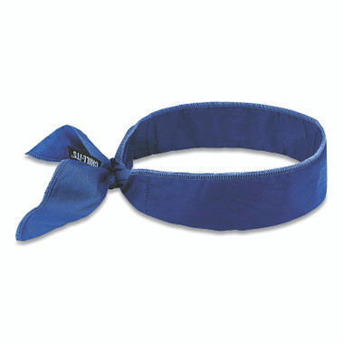 Ergodyne Chill-Its 6702 Cooling Bandana, Blue (12 EA / PK)