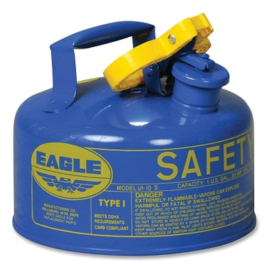 Eagle Mfg Type l Safety Can, 1 gal, Blue (1 EA / EA)