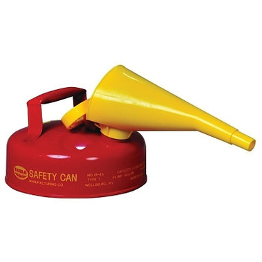 Eagle Mfg Type 1 Safety Can With Funnel, 2 Quart, Red (1 EA / EA)