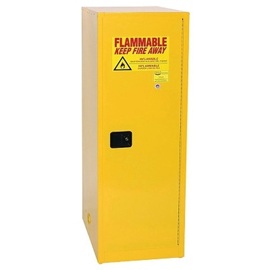 Eagle Mfg Flammable Liquid Storage Cabinet, 48 Gallon, Yellow (1 EA / EA)