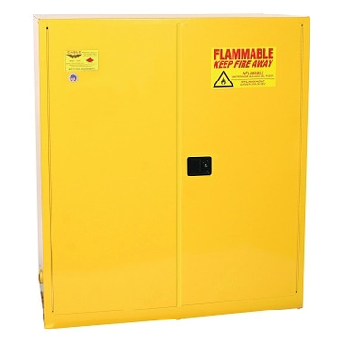 Eagle Mfg Flammable Liquid Storage Cabinet, 110 Gallon, Yellow (1 EA / EA)