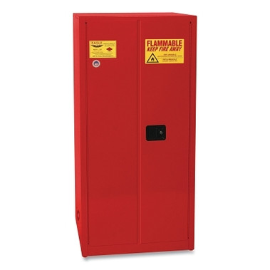 Eagle Mfg Flammable Liquid Storage Cabinet, 60 Gallon, Red (1 EA / EA)