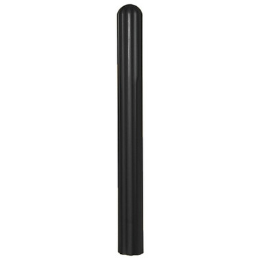 Eagle Mfg Fluted Post Sleeve, 4 in dia x 56 in H, Black (1 EA / EA)