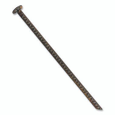 NoTrax Parking Stops/Speed Bumps Accessory, 1/2 in dia x 14 in L, Rebar Spike, Steel (1 EA / EA)