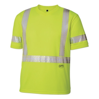 Pioneer 6900AU/6901AU HV Cool Pass Safety Shirt, Medium, Yellow/Green (1 EA / EA)