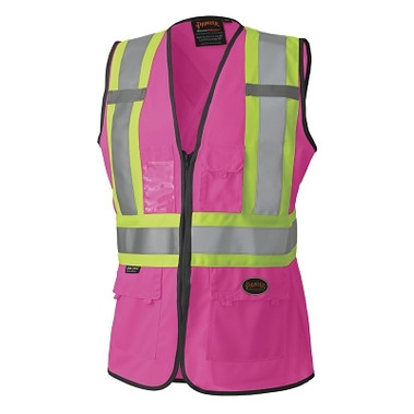 Pioneer 139PKU Ladies Mesh Vest, Size 2XL, Pink (1 EA / EA)