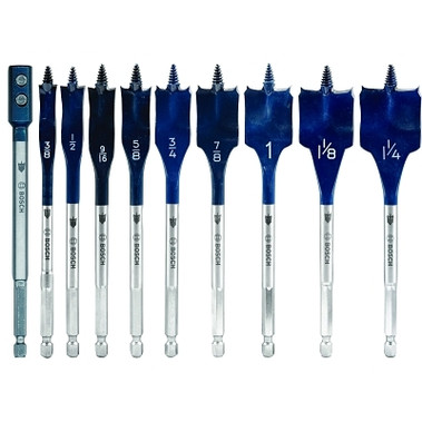 Bosch Power Tools DAREDEVIL 10 PC SPADE SET W/EXT (1 EA / EA)