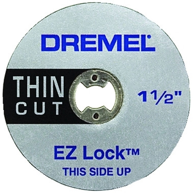 Dremel EZ LOCK THIN CUT WHEELS(5 PCS.) (2 PK / CT)