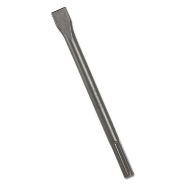 Bosch Power Tools Hex Drive Hammer Steels, 3/4 in x 12 in, Flat Chisel (1 EA / EA)