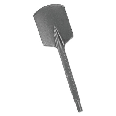 Bosch Power Tools Round Hex Hammer Steels, 4 1/2 in, Clay Spade (1 EA / EA)