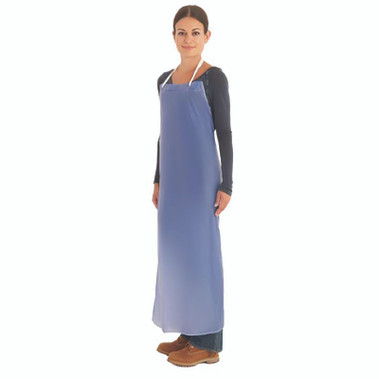 Ansell AlphaTec 56-007 Vinyl Apron, 6 mil, 33-in x 48-in, Blue (72 EA / CA)