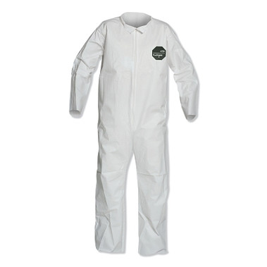 DuPont ProShield 50 Collared Coveralls with Open Wrists/Ankles, White, 6X-Large (25 EA / CA)