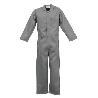 Stanco Full-Featured Contractor Style FR Coveralls, Gray, Large (1 EA / EA)