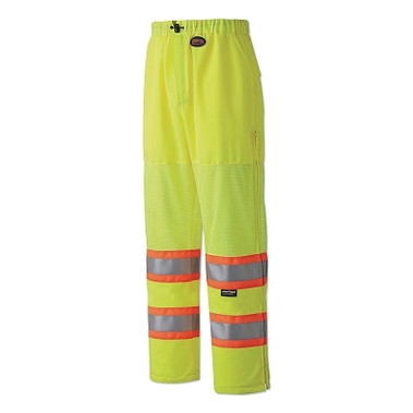 Pioneer Hi-Viz Traffic Pant, Yellow/Green, Size L (1 EA / EA)