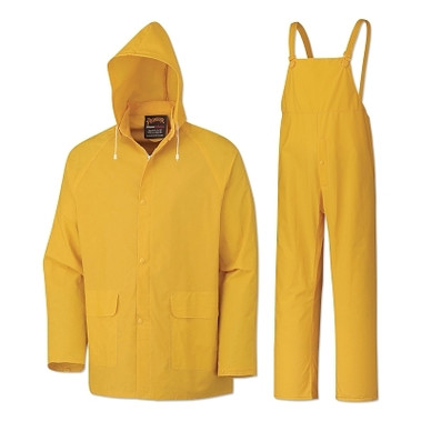 Pioneer 3-Piece Repel Rainwear, 0.35 mm, Yellow, Large (1 EA / EA)