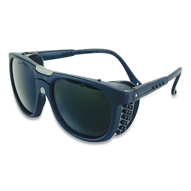 Sellstrom B5 Series Protective Eyewear Safety Glasses, SH 5 IR Lens, Polycarbonate, Black Frame (12 EA / CA)