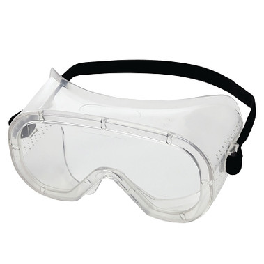 Sellstrom 810 Direct Vent Safety Goggle, Clear Lens, Clear Frame, Direct Venting (12 EA / CA)