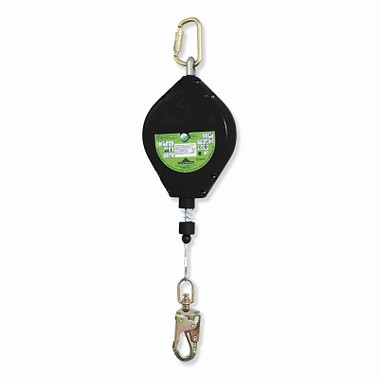 Peakworks Class A Self-Retracting LE Device, 40 Ft, steel carabiner, 310 lb, swivel snap hook with load indicator, 1 (1 EA / EA)