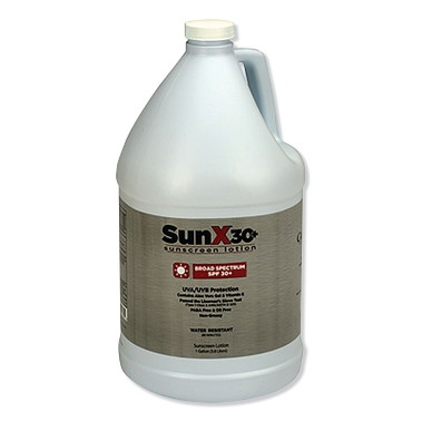 First Aid Only SunX30 Sunscreen Lotion, 128 oz, Bottle (1 EA / CA)