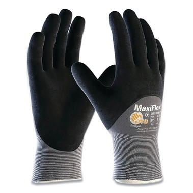 PIP Maxiflex Seamless General Duty Glove, X-Large, Black/Gray (12 PR / DZ)