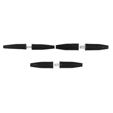 Tweco WeldSkill Cable Connector, 2-WPC-P, Ball-Point Screw Connection, 1/0 to 3/0 Cable Cap, Male (1 EA / EA)