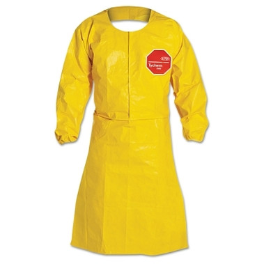 DuPont Tychem QC Apron with Long Sleeves, 27 1/2 in X 44 1/4 in (25 EA / CA)