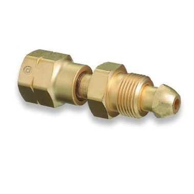 Western Enterprises Brass Cylinder Adaptors, From CGA-580 Nitrogen To CGA-590 Industrial Air (1 EA / EA)