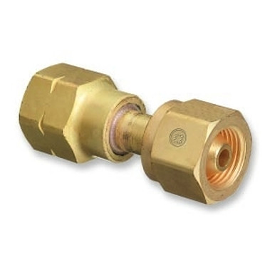 Western Enterprises Brass Cylinder Adaptors, CGA-300 Commercial Acetylene To CGA-510 POL Acetylene (1 EA / EA)