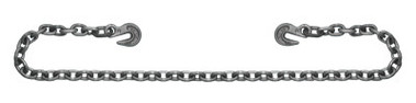 Apex Tool Group System 7 Binder Chains, Size 5/16 in, 4,700 lb Limit, Yellow Chromated (1 EA/CA)