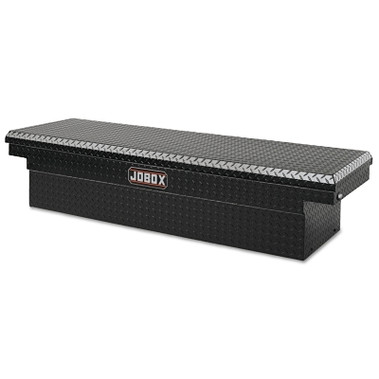 Crescent JOBOX Aluminum Single Lid Crossover Truck Boxes, 61" x 20 7/8" x 11 1/4", Black (1 EA / EA)