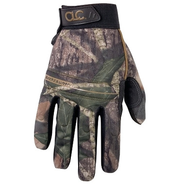 CLC Custom Leather Craft Backcountry Gloves, Mossy Oak, Large (2 PR / PK)