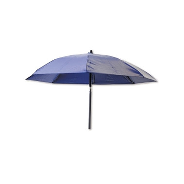 LAPCO Heavy-Duty Construction Umbrella, 7 ft, Blue, Vinyl, Includes Extension Pole, Case Sold Separately (1 EA / EA)