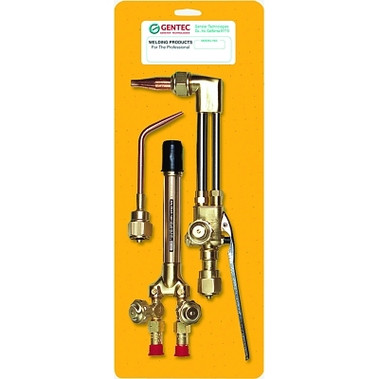 Gentec Medium Duty Outfits, 3/4 in (closed), Forged Brass Bar Stock, Cutting; Welding (1 EA / EA)