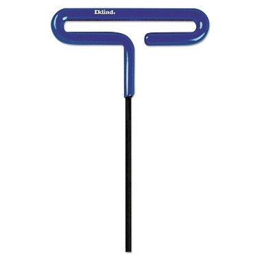 Eklind Tool Individual Cushion Grip Hex T-Keys, 3/16 in, 6 in Long, Black Oxide (1 EA / EA)