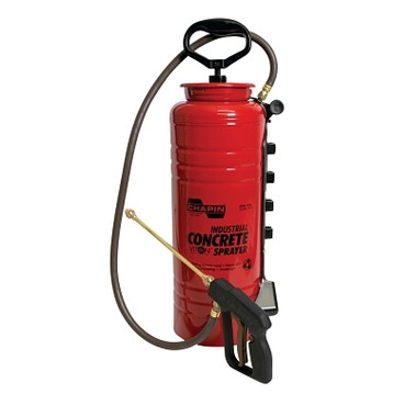 Chapin Concrete Sprayer, Coated Steel, 3-1/2 gal, 12 in Extension, 48 in Hose (1 EA / EA)