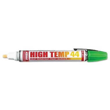 DYKEM High Temp 44 Marker, Valve Action, Green, Medium (12 EA / BX)