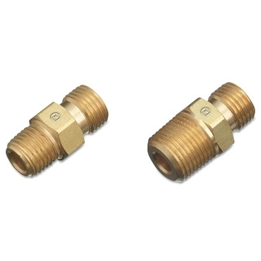 Western Enterprises Regulator Outlet Bushing, 200 psi, Brass, C-Size, 1/4 in (NPT) RH, Male, Oxygen (1 EA / EA)