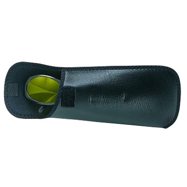 MCR Safety Eyeglass Case, Lined Vinyl, Large, Closed End, Black (1 EA / EA)