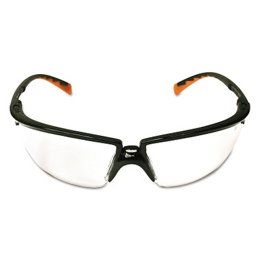3M Personal Safety Division Privo Safety Eyewear, Clear Lens, Polycarbonate, Anti-Fog, Black Frame (20 EA / CA)