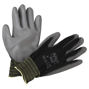 HyFlex 11-600 Palm-Coated Gloves, Size 8, Black (12 PR / DZ)