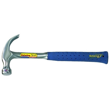 Estwing Claw Hammer, Steel Head, Straight Steel Handle, 11 in, 3/4 lb (4 EA / CTN)
