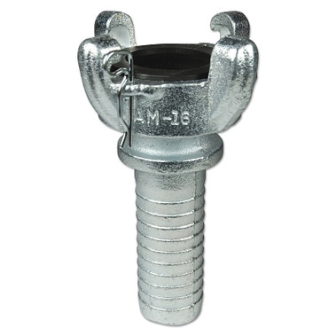 Dixon Valve King 4-Lug Quick Acting Couplings, 1 1/2 in x 1 17/32 in Male, Malleable Iron (1 EA / EA)