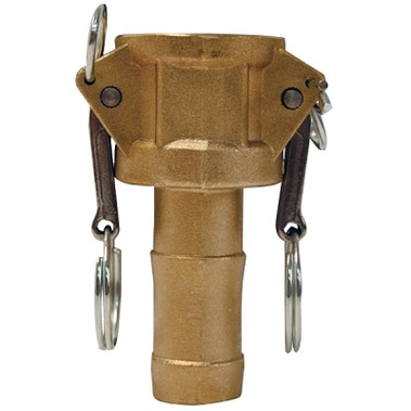 Dixon Valve Global Type C Couplers, 1 in (NPT), Brass (1 EA / EA)