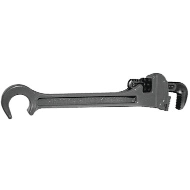PETOL Refinery Wrench, 1/8 in to 1 in Opening, Serrated Jaw, 3/4 in Wheel Wrench Opening, Alloy Steel (1 EA / EA)