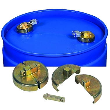 Justrite DRUM LOCKS FOR 55 GALLON POLY DRUM 3/4" NPT (1 EA / EA)